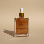 ✨ Huile Sèche Pailletée – Fleur d’or ✨